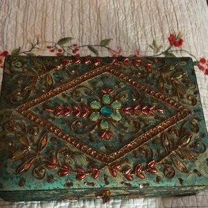 Pier 1 Embellished Jewelry Box